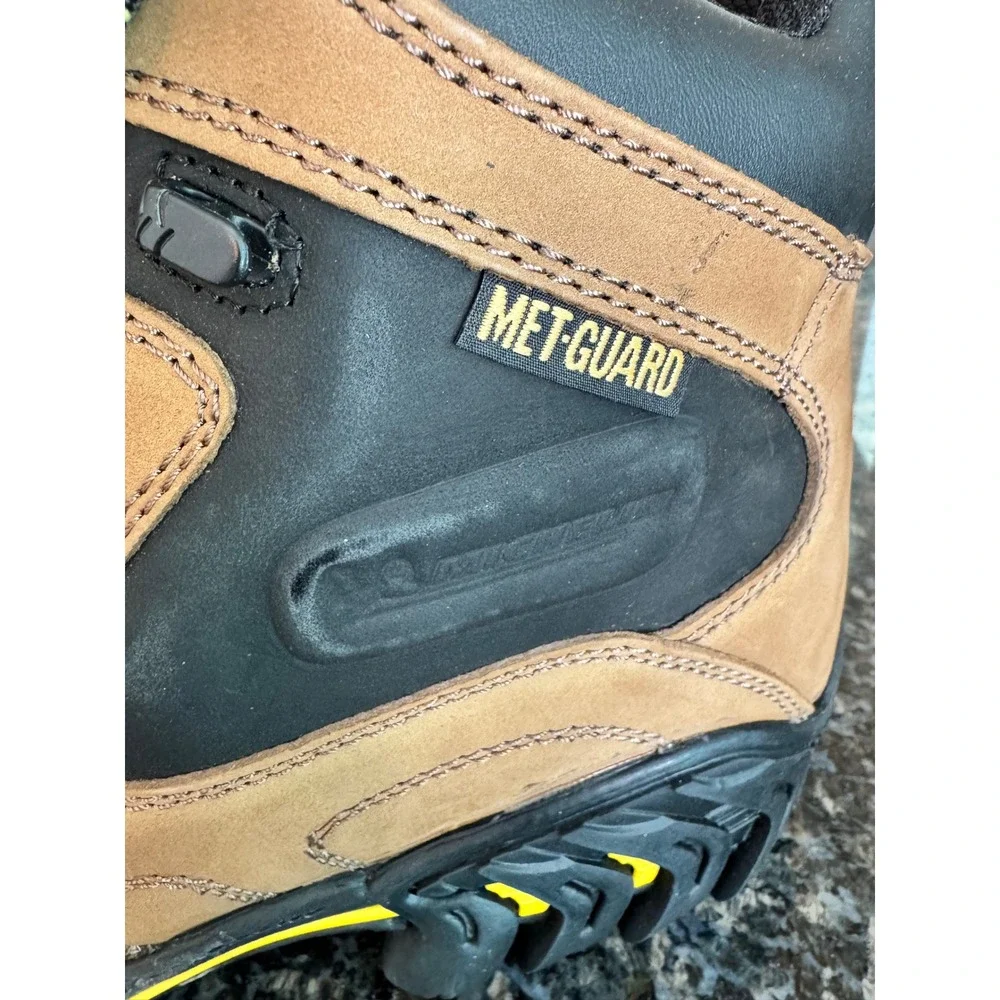 Caterpillar XPX763 Mens Brown Leather Steel Toe Work‎ Boots Size 13M ASTM Rated